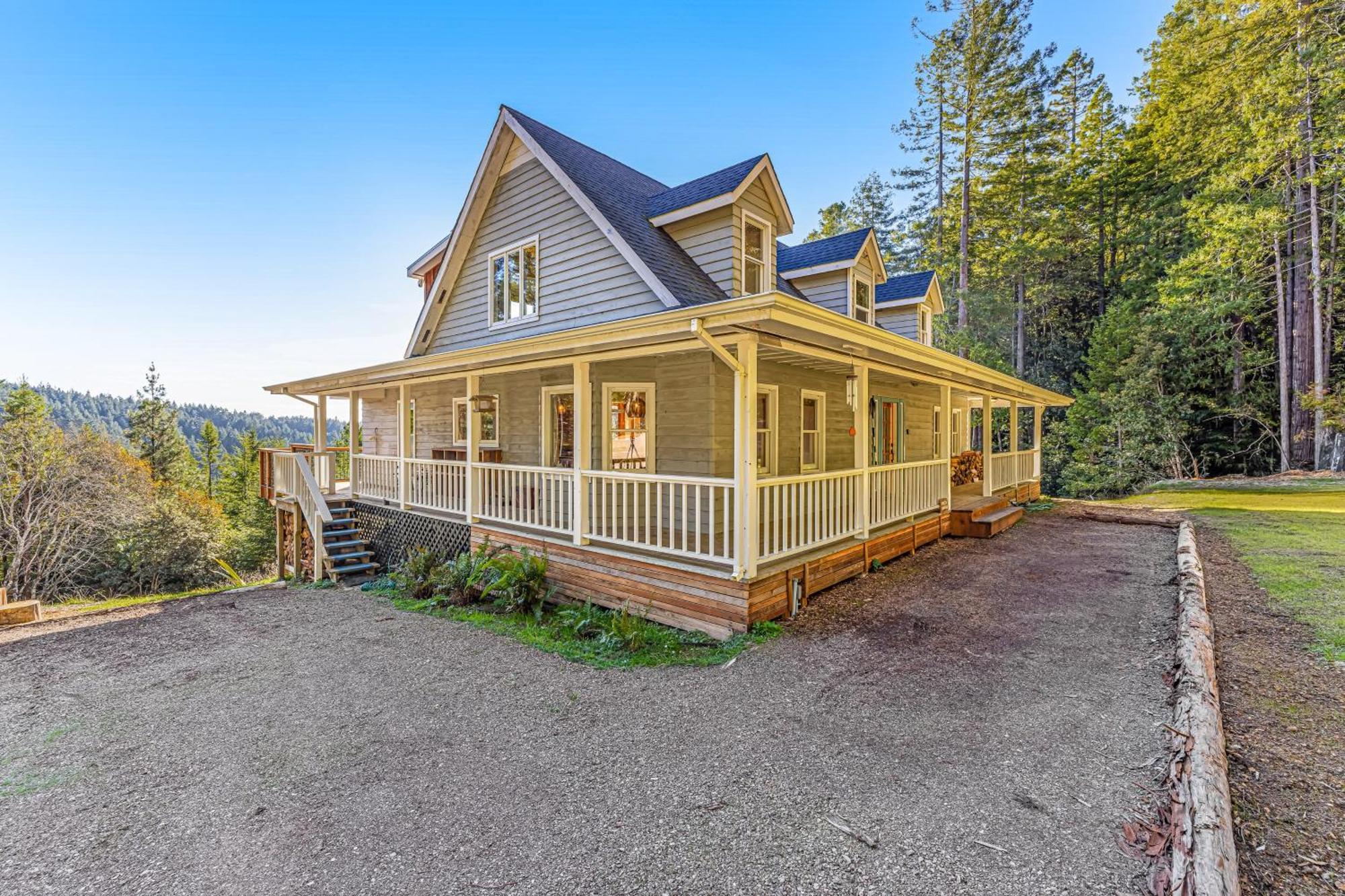 Mendocino Redwood Retreat - Vista Home Albion Exterior foto